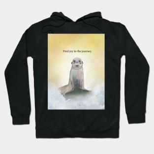 Find joy, spirt animals, sea Hoodie